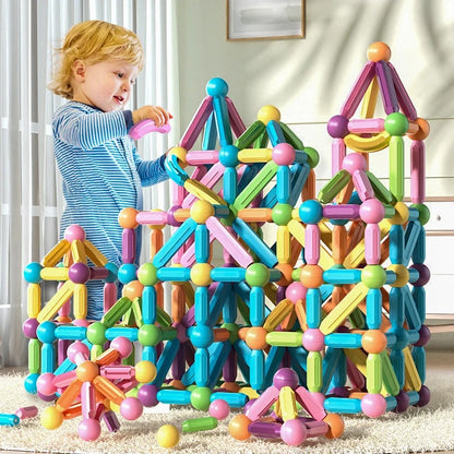 25-Piece Magnetic Blocks Toy for Kids – Creative Building & Educational Magnetic Construction Set