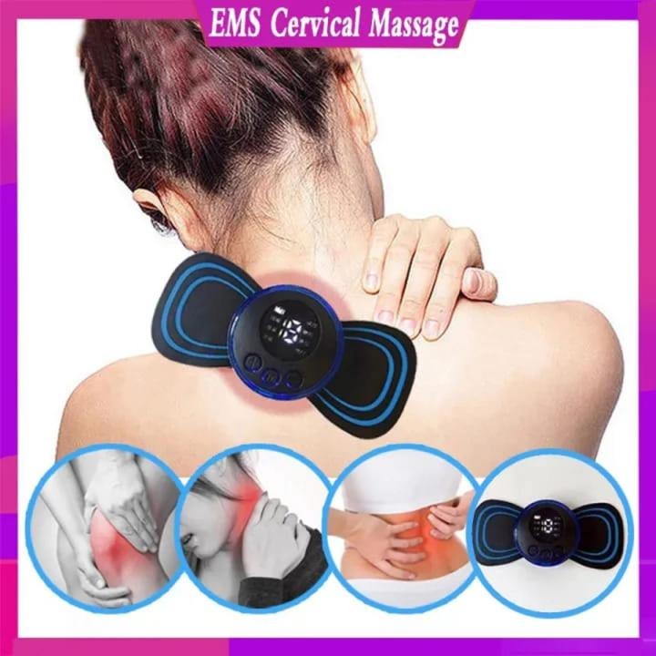 Wireless EMS Mini Body Massager – Portable Electric Muscle Relaxation Massager
