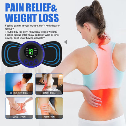 Wireless EMS Mini Body Massager – Portable Electric Muscle Relaxation Massager