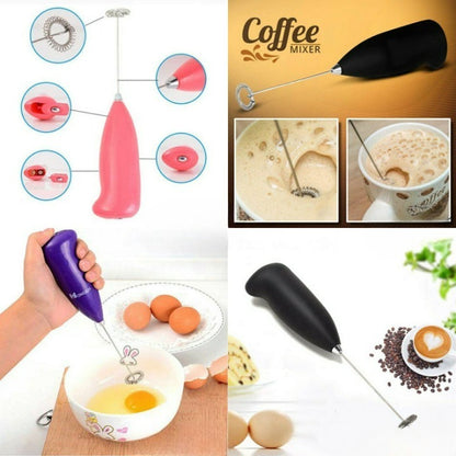 Multipurpose Electric Coffee Beater – Handheld Milk Frother & Egg Mixer for Easy Kitchen Use