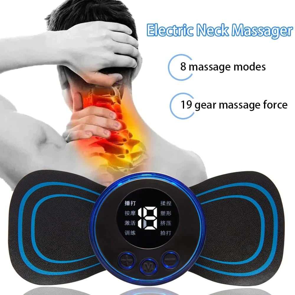 Wireless EMS Mini Body Massager – Portable Electric Muscle Relaxation Massager