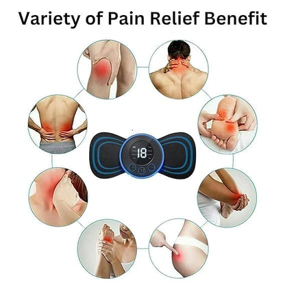 Wireless EMS Mini Body Massager – Portable Electric Muscle Relaxation Massager