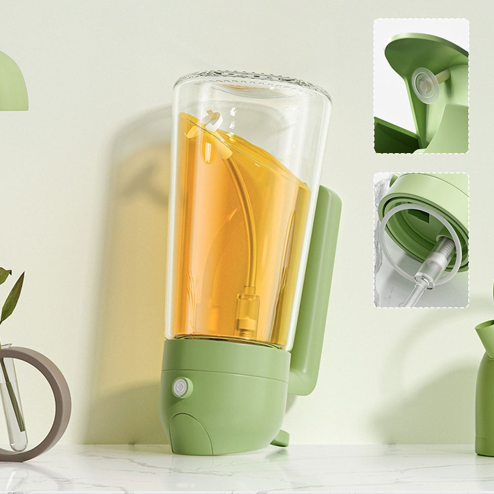470ml 2-in-1 Oil Sprayer Bottle – Glass Olive Oil Dispenser for Easy & Controlled Pouring