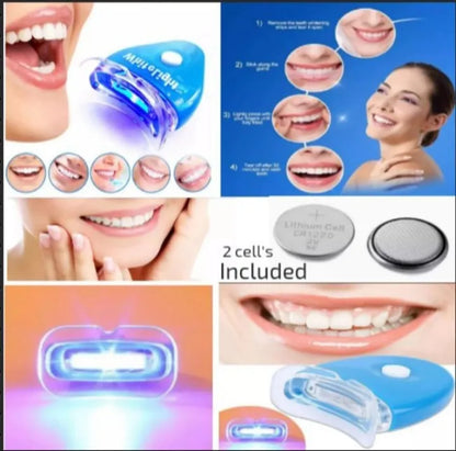 Teeth Whitening Blue Light Kit – Dental Care Device for Daily Oral Whitening Routine