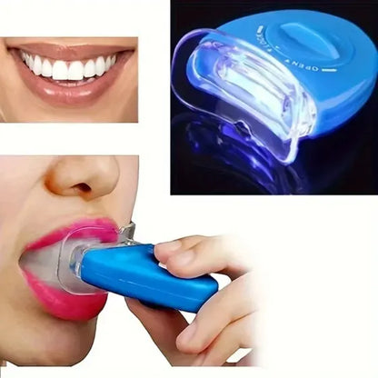 Teeth Whitening Blue Light Kit – Dental Care Device for Daily Oral Whitening Routine