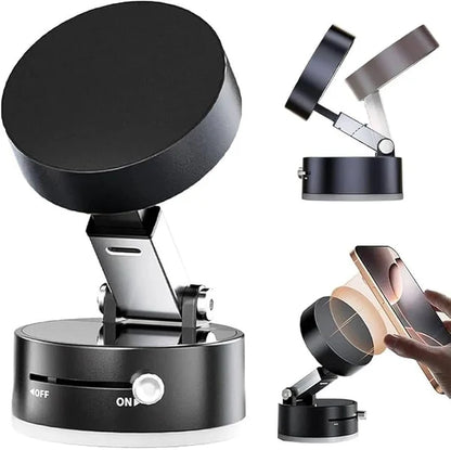360° Rotating Magnetic Phone Holder – Foldable & Retractable Universal Phone Mount