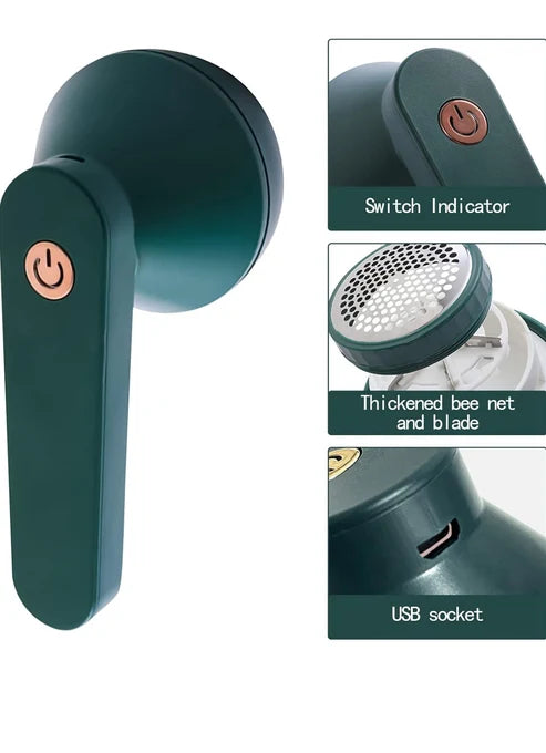 Rechargeable Fabric Lint Remover – Portable Electric Clothes Shaver for a Fresh, Like-New Look